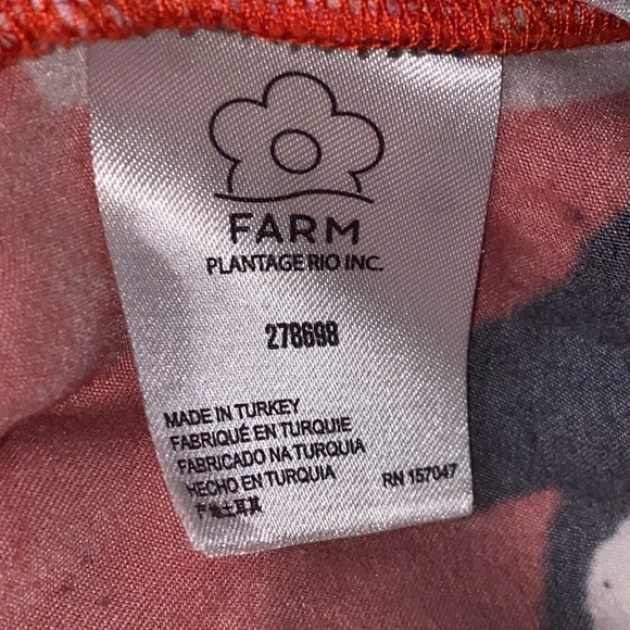 Farm Rio for Anthropologie One-Shoulder Slim Floral Midi Dress Size XL - Picture 15 of 15